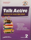 Talk Active Worktext for Senior High School Grade XI
