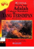 Nyala Api Cahaya Matahari Yang Tersimpan